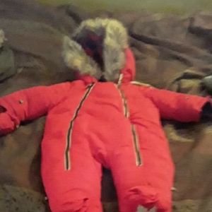 2 baby snowsuits